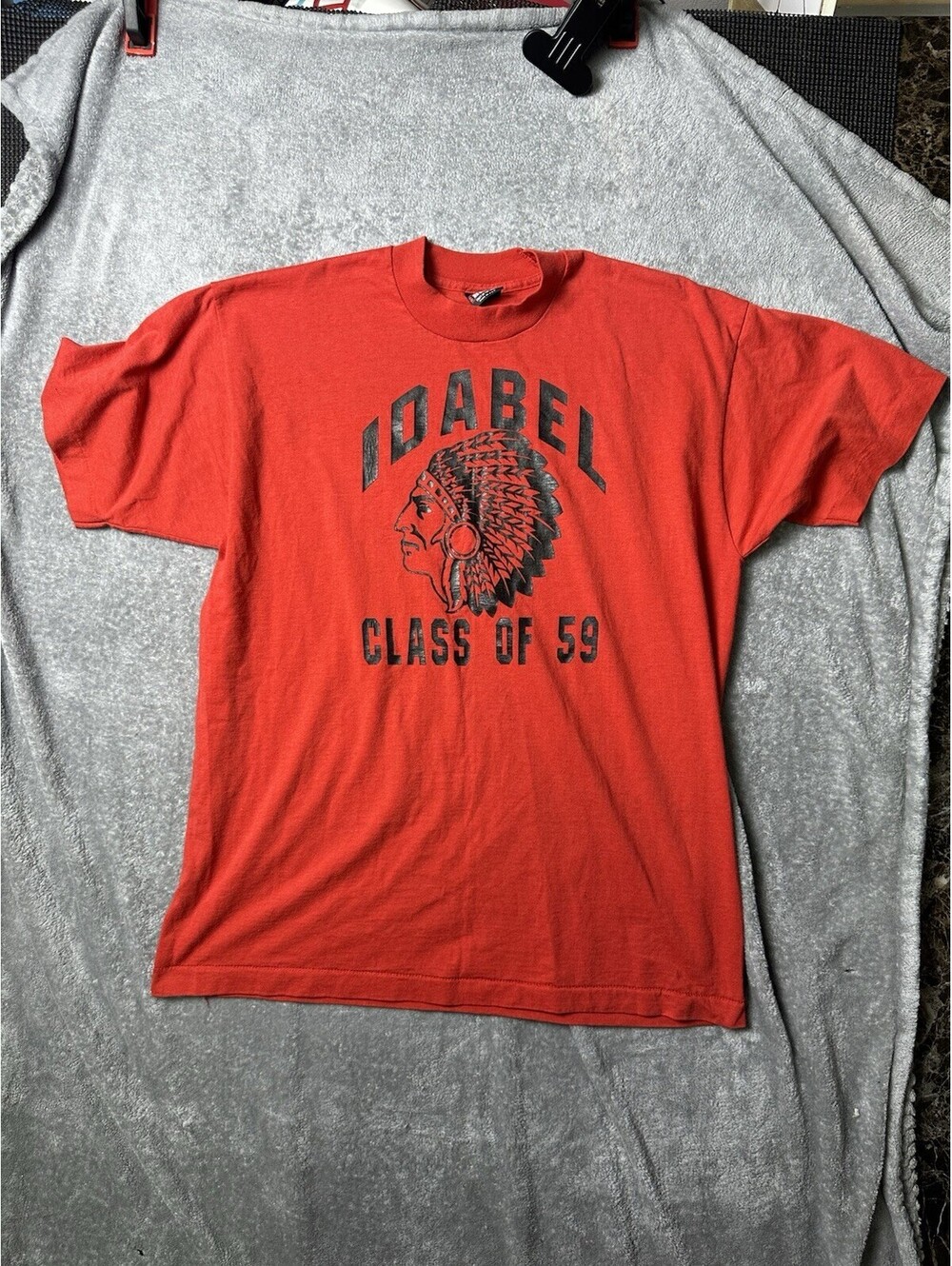Vintage Idabel Class of 59 Reunion T Shirt XL Single Stitch Made USA FOTLM